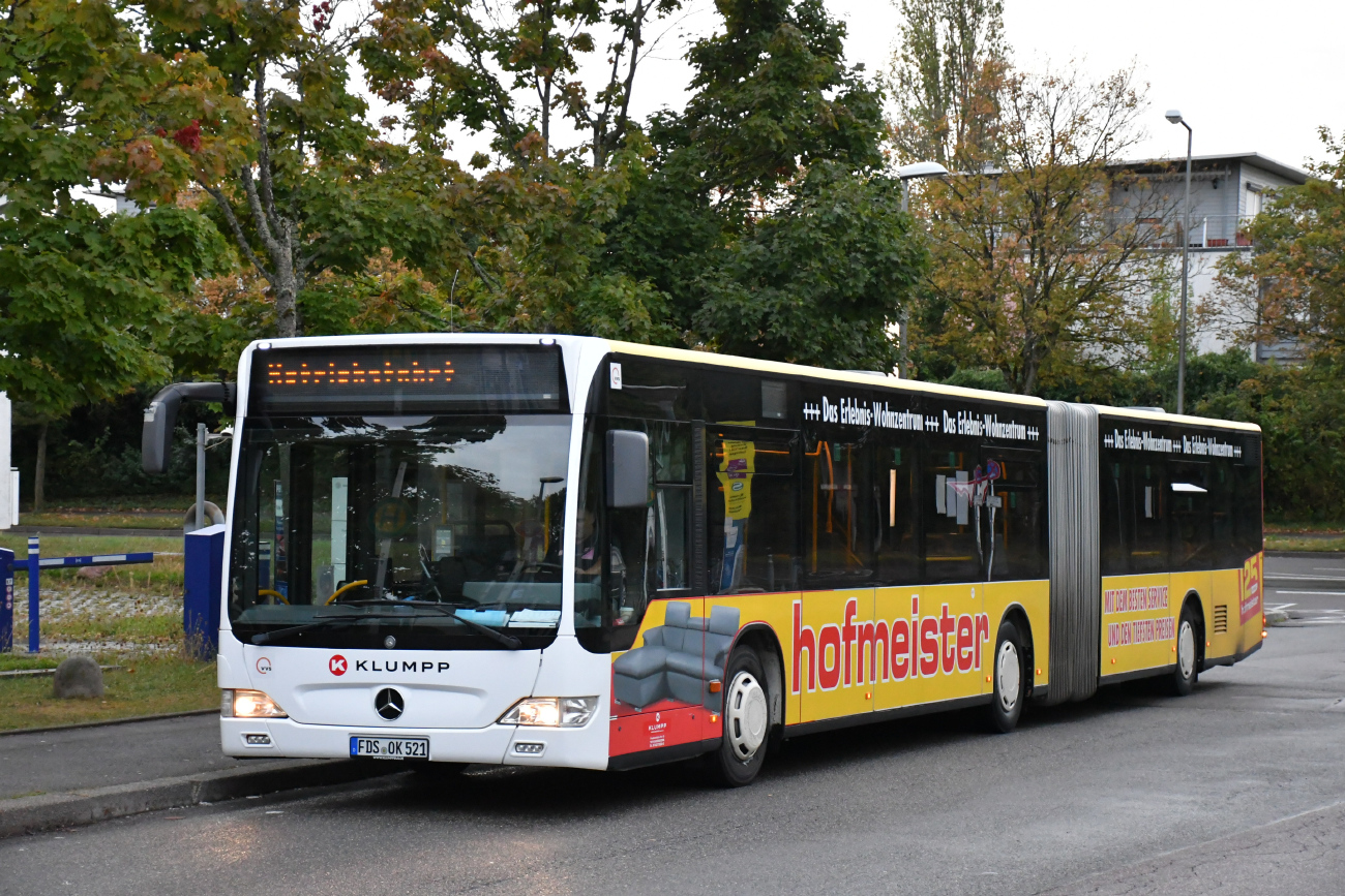 Freudenstadt, Mercedes-Benz O530 Citaro Facelift G # FDS-OK 521; Stuttgart — SEV Stammstreckensperrung S-Bahn Stuttgart
