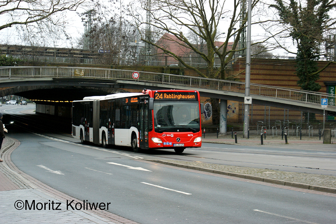 Bremen, Mercedes-Benz Citaro C2 G č. 4676