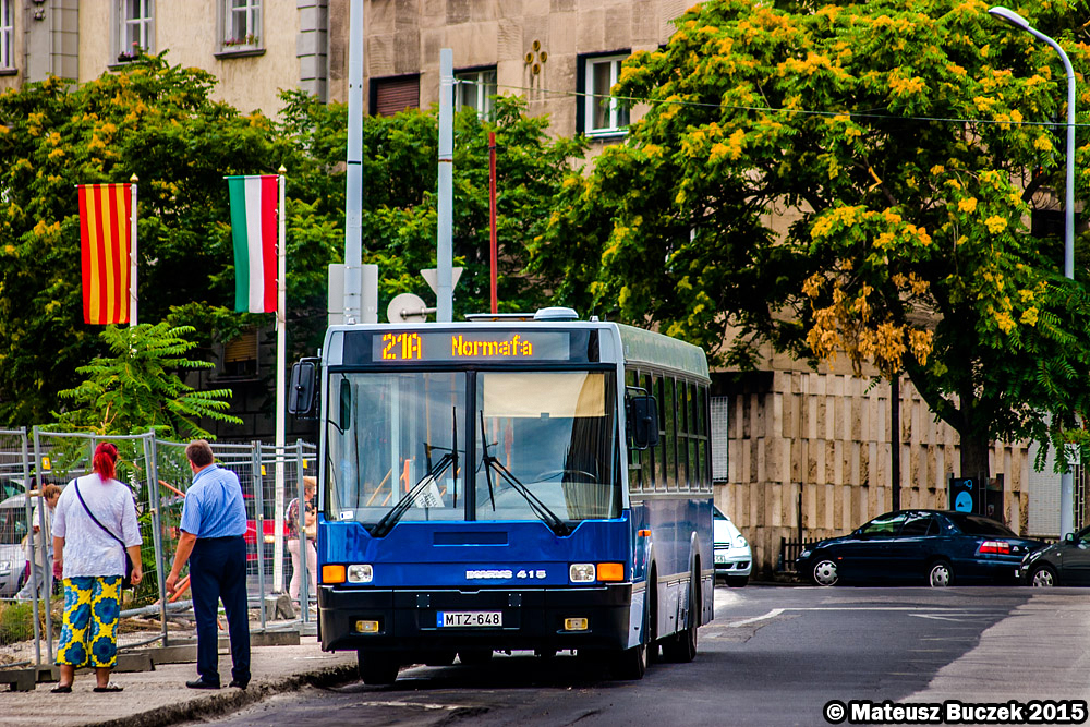Budapest, Ikarus 415.15 # MTZ-648