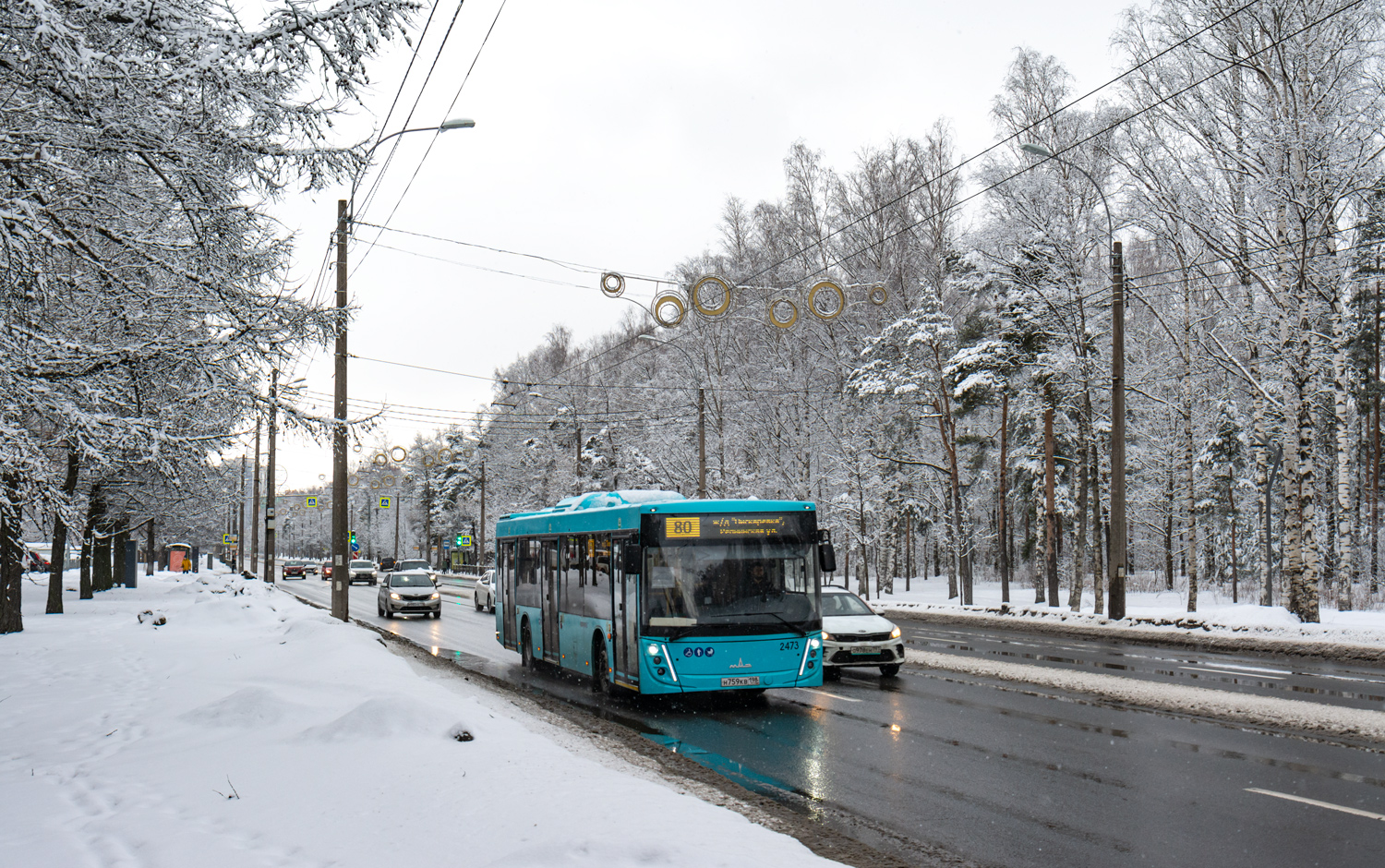 Saint Petersburg, МАЗ-203.047 # 2473