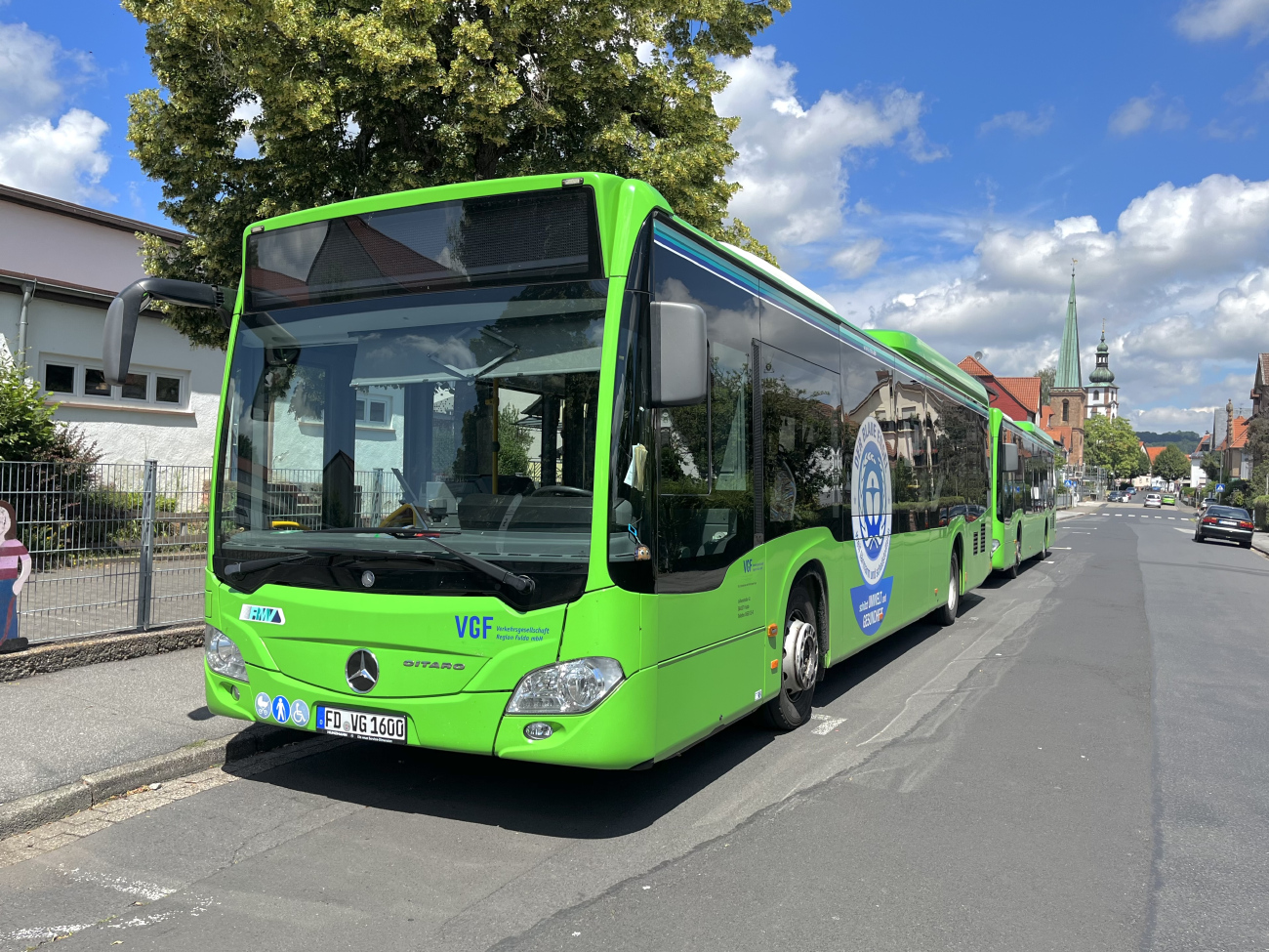 Fulda, Mercedes-Benz Citaro C2 LE # FD-VG 1600