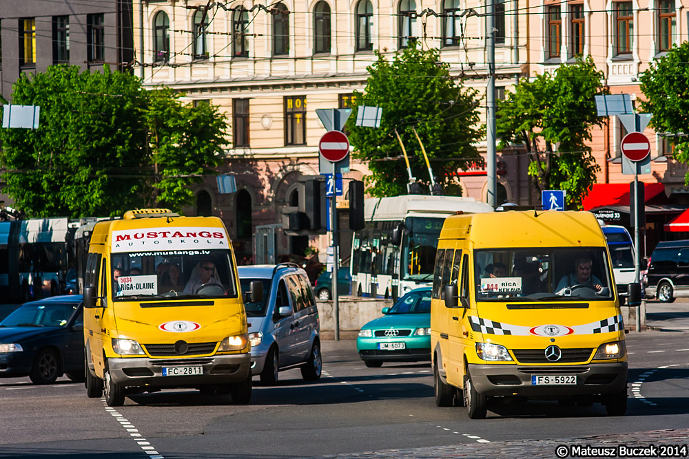 Riga, Silwi (Mercedes-Benz Sprinter 413CDI) # 402; Riga, Silwi (Mercedes-Benz Sprinter 413CDI) # 593