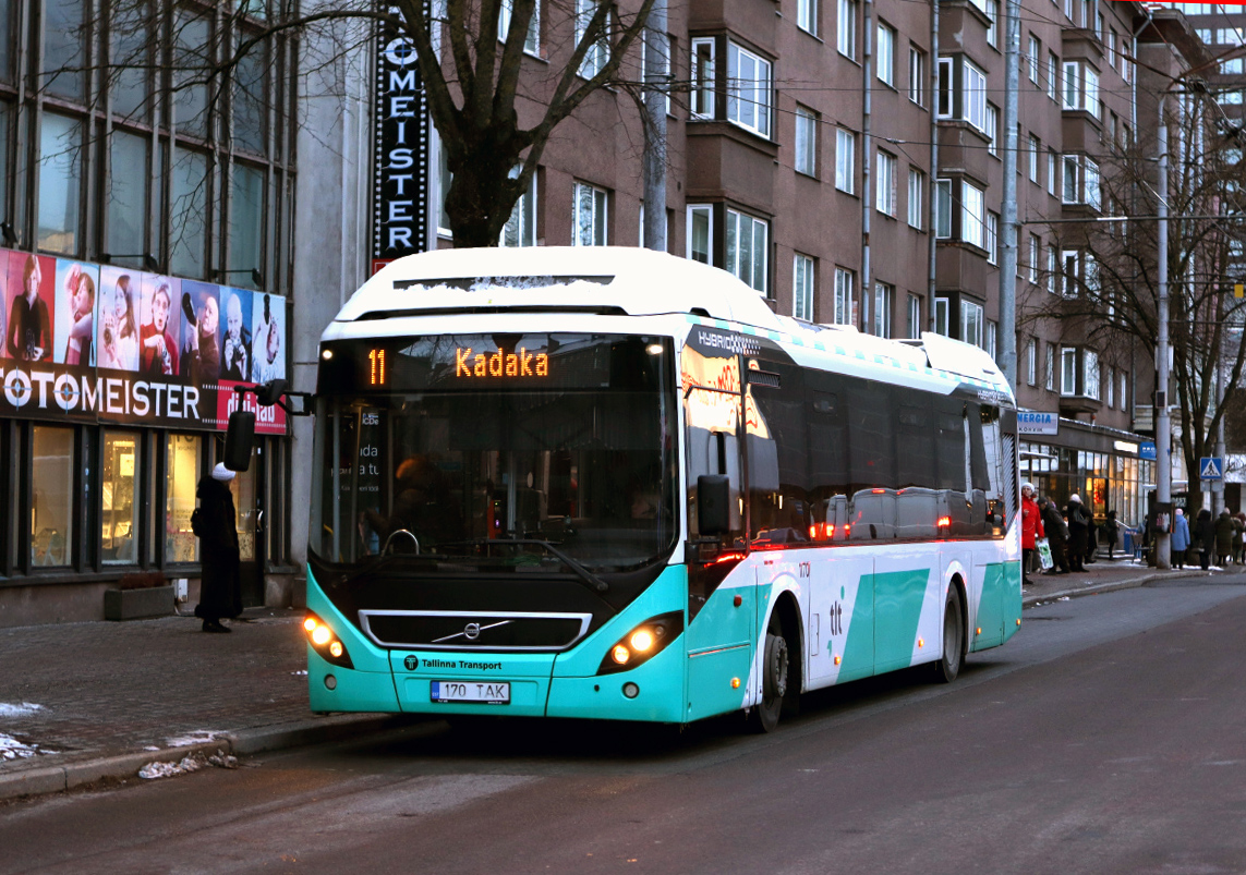 Tallinn, Volvo 7900 Hybrid № 1170