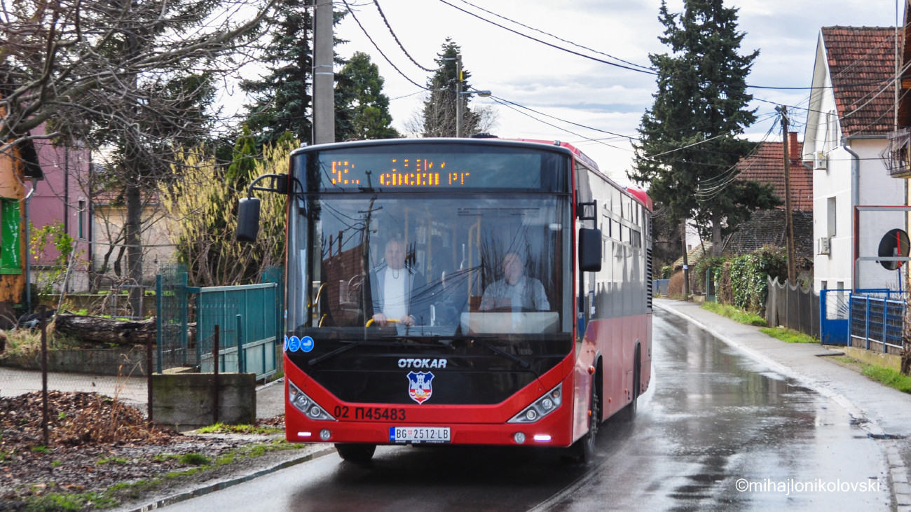 Белград, Otokar Kent C 12 № P45483