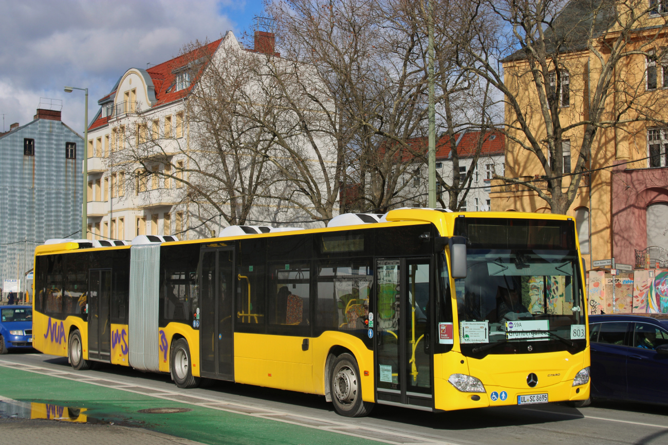 Berlin, Mercedes-Benz Citaro C2 G Hybrid # UL-SC 8695