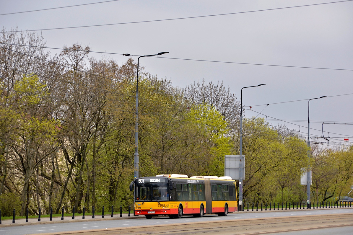 Warszawa, Solbus SM18 LNG # 7309