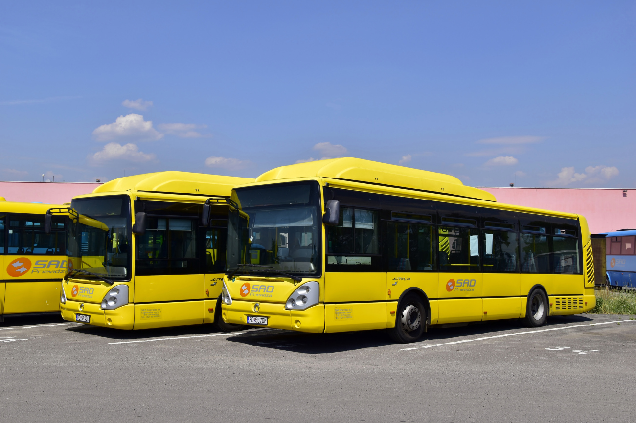 Prievidza, Irisbus Citelis 10.5M CNG nr. PD-984DL; Prievidza, Irisbus Citelis 10.5M CNG nr. PD-557DM