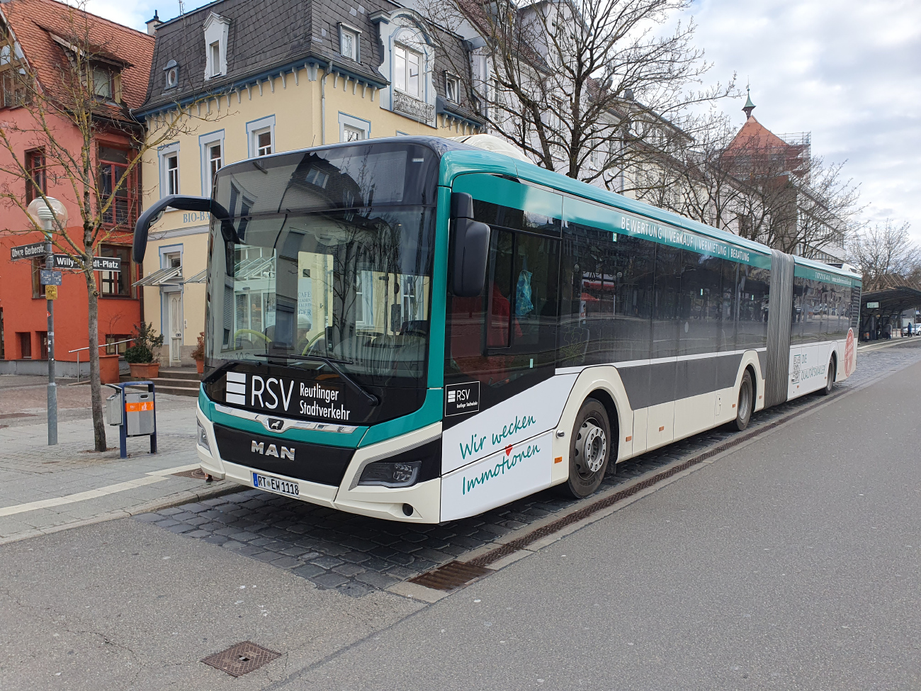 Reutlingen, MAN 18C Lion's City NG360 EfficientHybrid # 1118