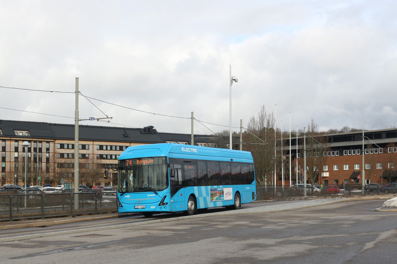 Göteborg, Volvo 7900 Electric č. 4484
