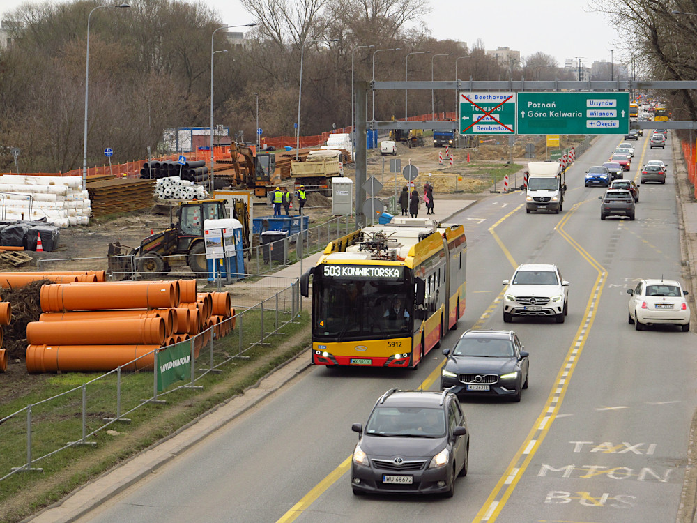 Warsaw, Solaris Urbino IV 18 electric # 5912