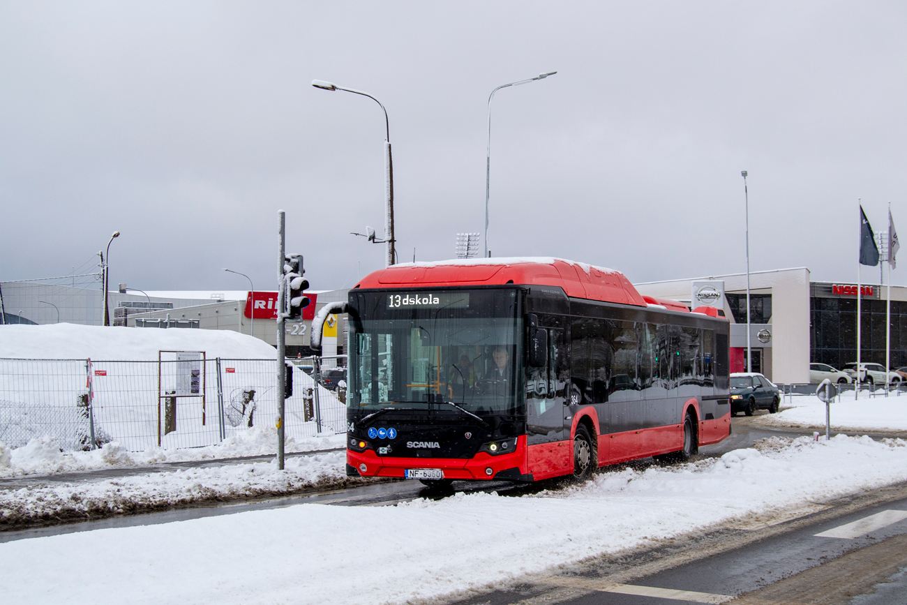Daugavpils, Scania Citywide LF II 12M CNG № 364