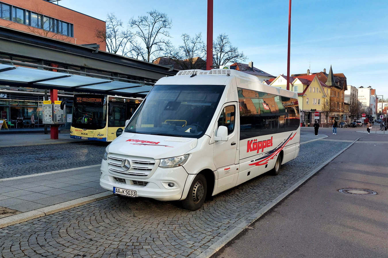 Aalen, Cento Bus Evolve (Mercedes Benz Sprinter) № AA-K 5033