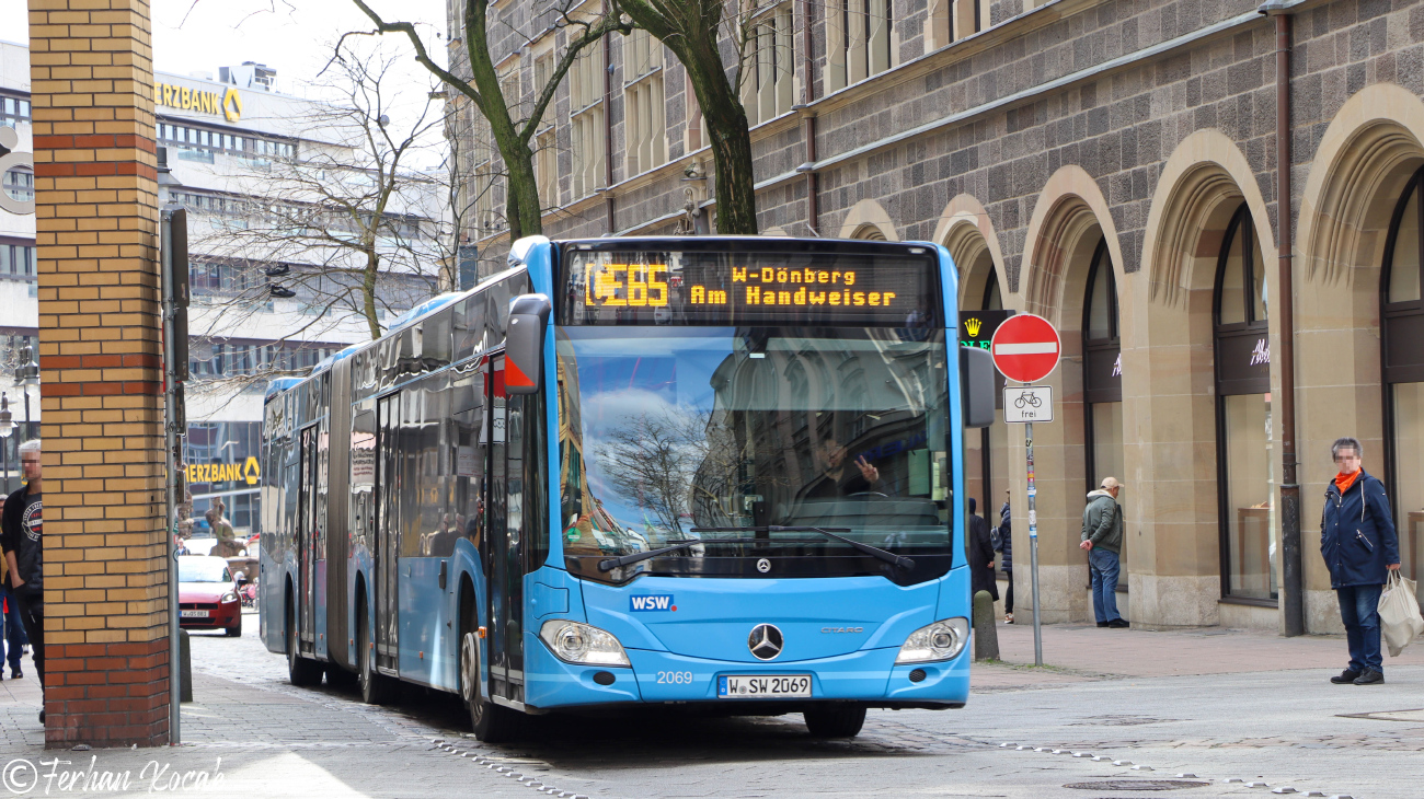 Wuppertal, Mercedes-Benz Citaro C2 G # 2069