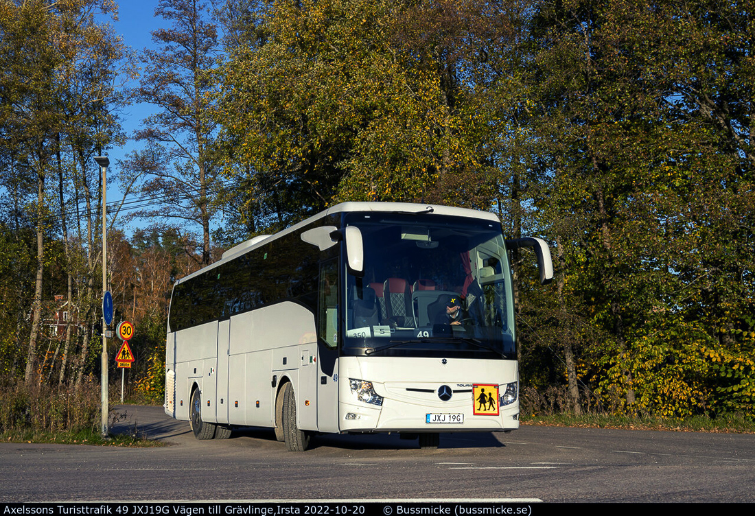 Västerås, Mercedes-Benz Tourismo 15RHD-III # 49