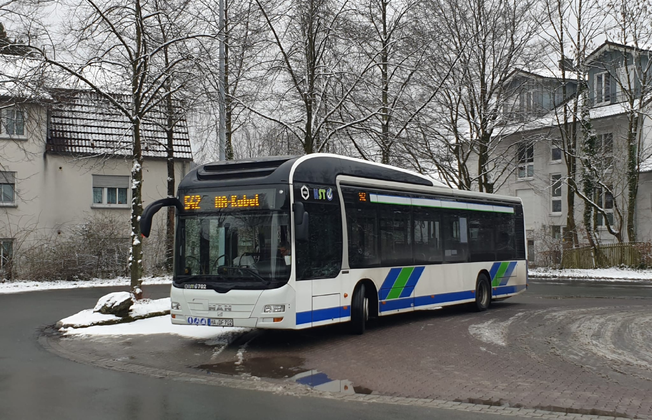 Hagen, MAN A37 Lion's City NL253 Hybrid # 702
