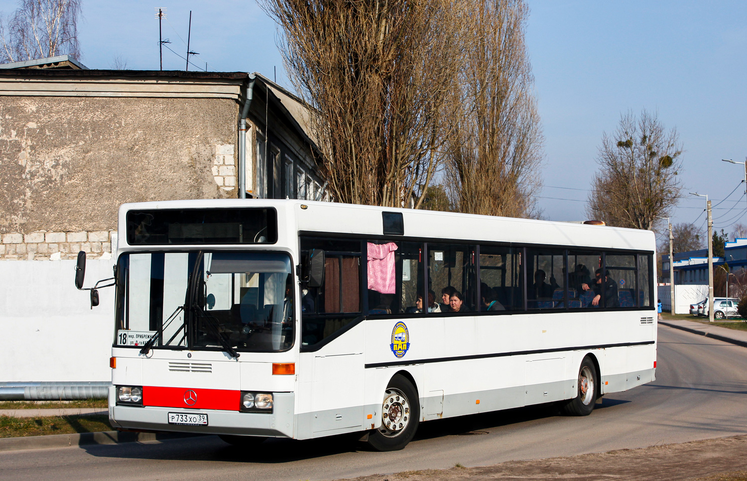 Калининград, Mercedes-Benz O405 № Р 733 ХО 39