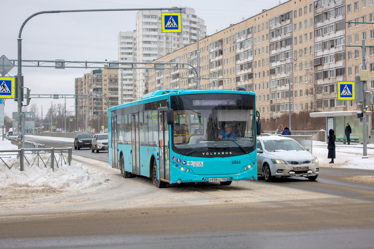 Санкт-Петербург, Volgabus-5270.G4 (LNG) № 6864