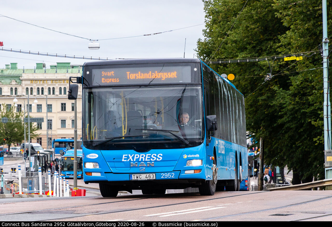 Gothenburg, MAN A44 Lion's City L LE NL**3-15 # 2952