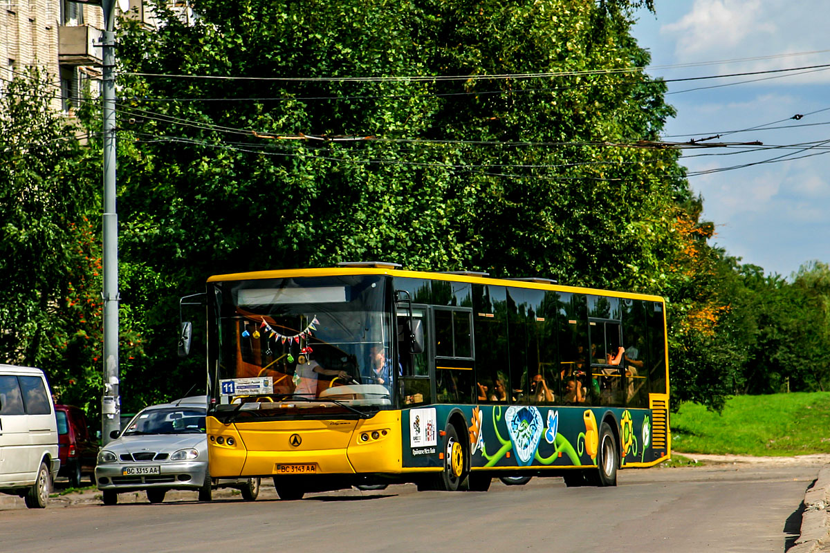 Lviv, LAZ A191F0 nr. ВС 3143 АА