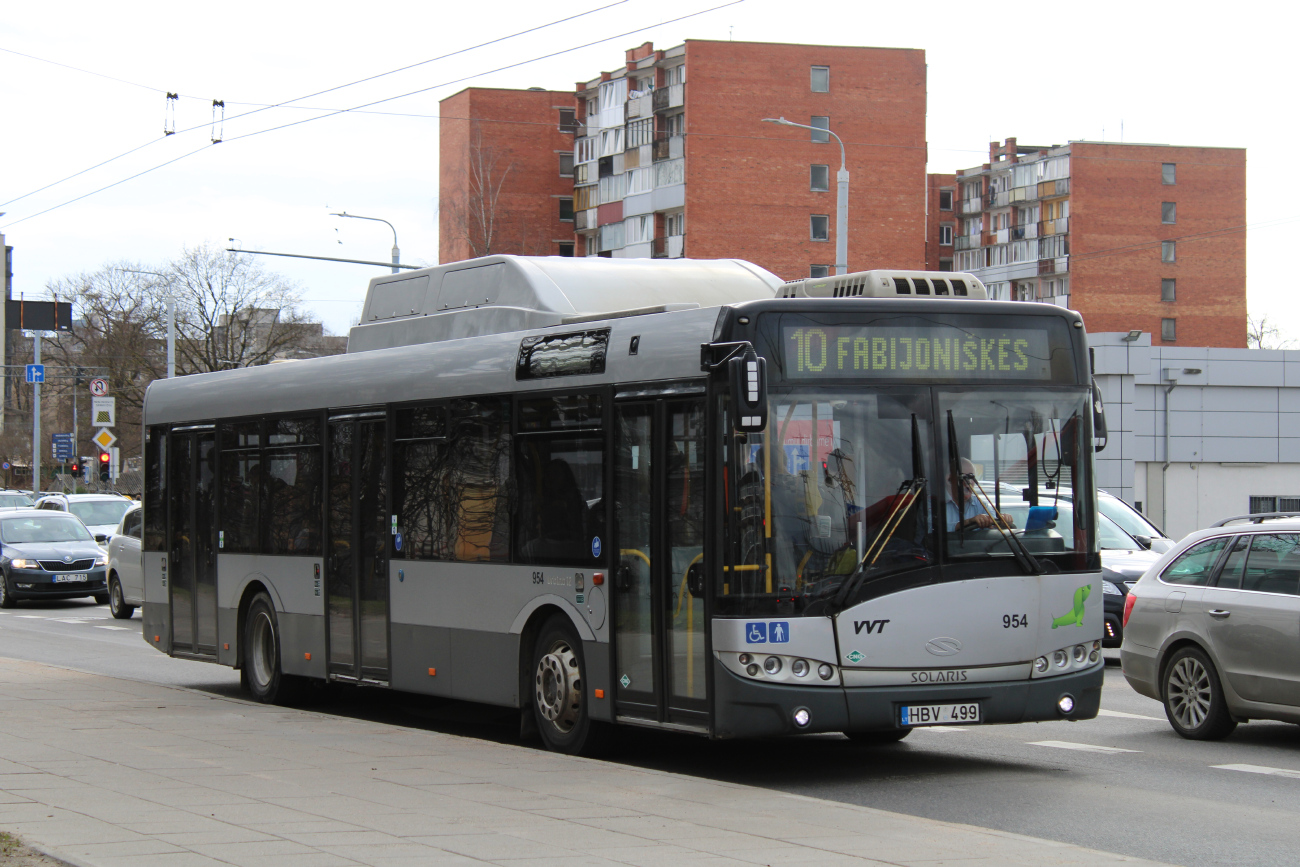 Vilnius, Solaris Urbino III 12 CNG № 954