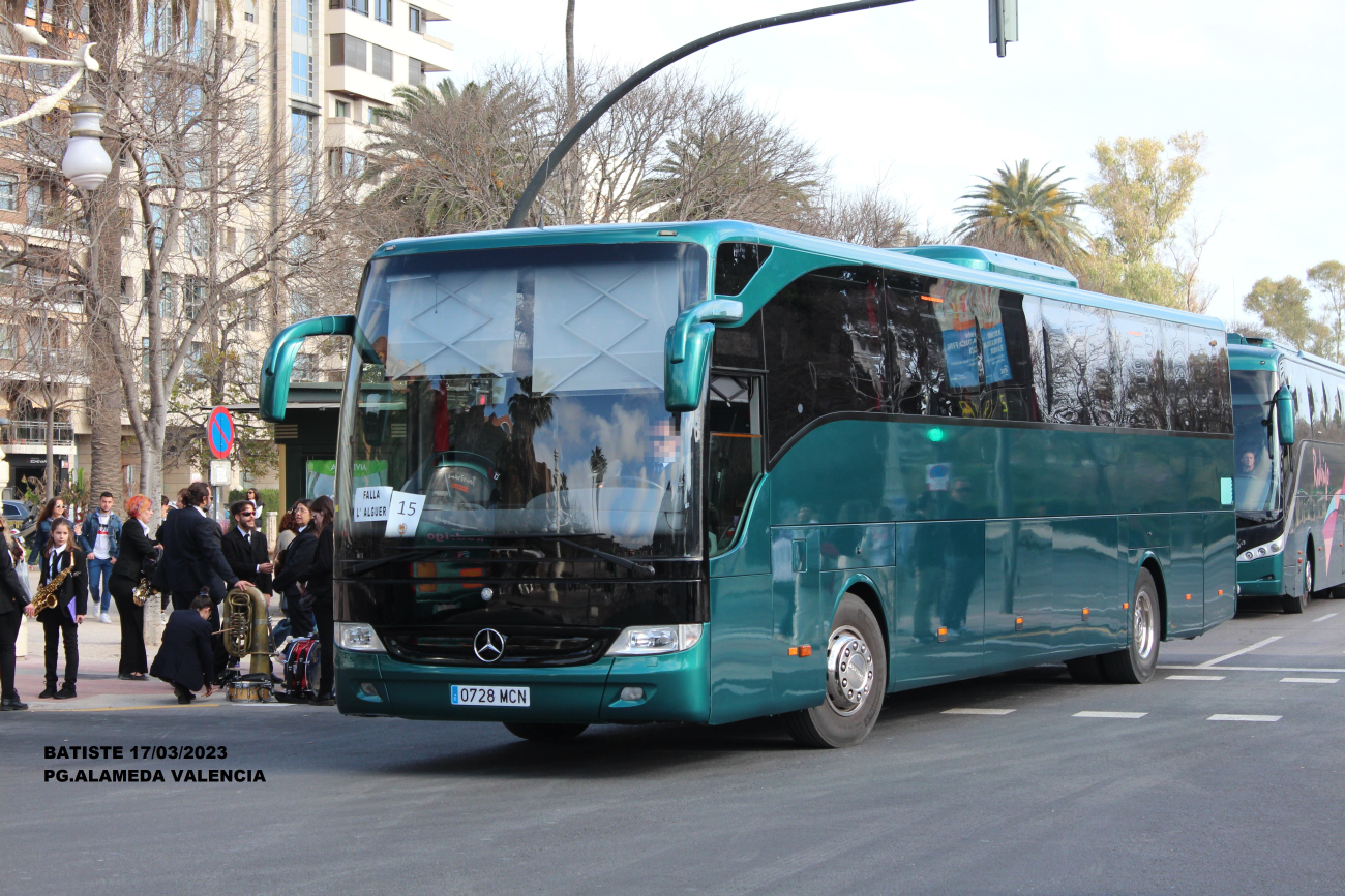 Valencia, Mercedes-Benz Tourismo 16RHD-II M/2 № 0728 MCN