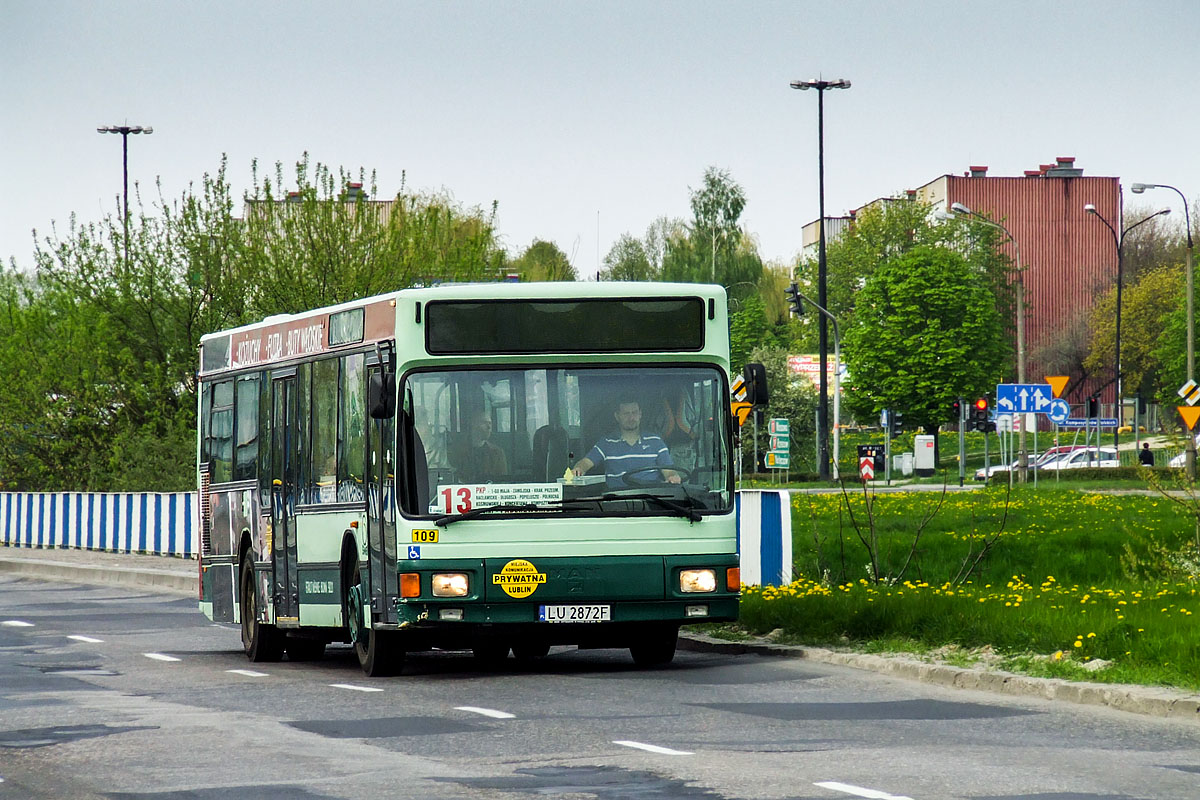 Lublin, MAN A10 NL202 č. 109