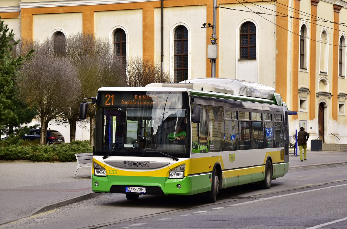 Žilina, IVECO Urbanway 12M Hybrid No. 155