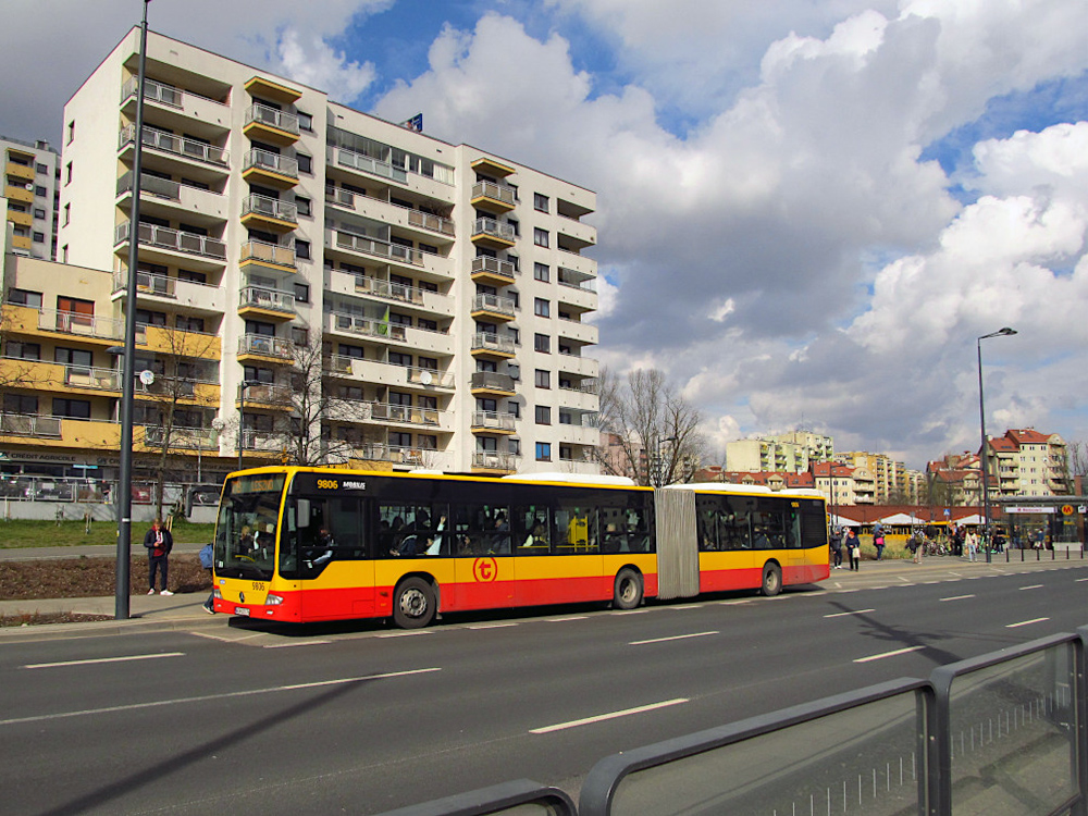 Warsaw, Mercedes-Benz Conecto II G č. 9806