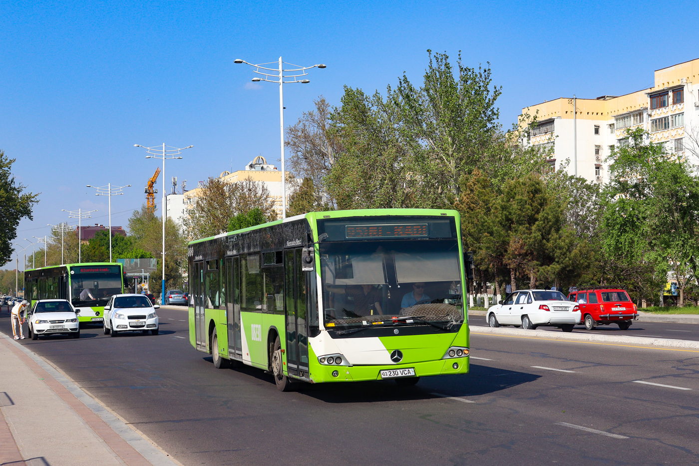 Tashkent, Mercedes-Benz Conecto II # 08230