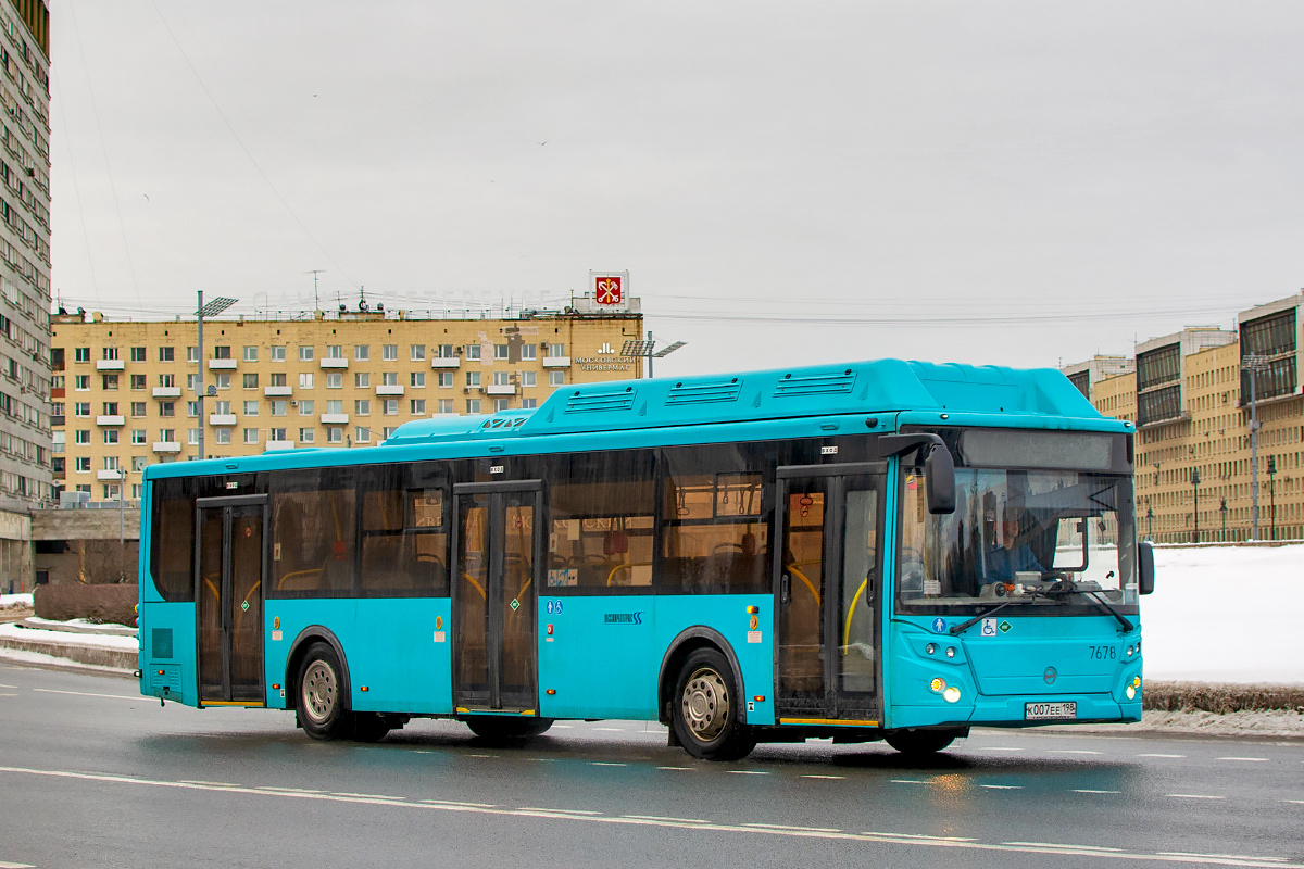 Санкт-Петербург, ЛиАЗ-5292.67 (CNG) № 7678