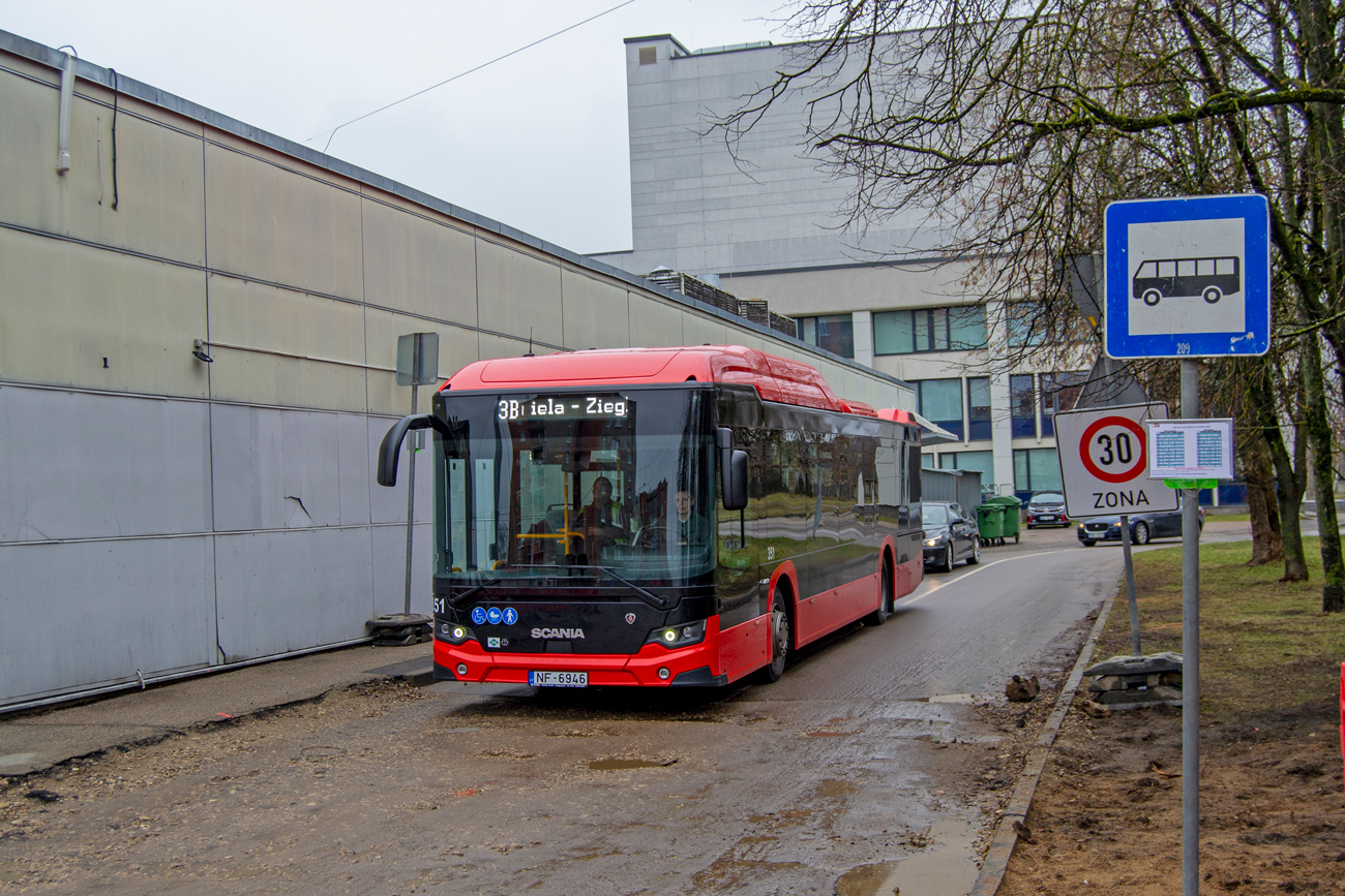 Daugavpils, Scania Citywide LF II 12M CNG # 351