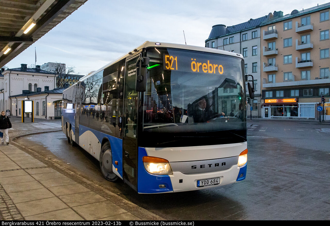 Kalmar, Setra S418LE business # 421