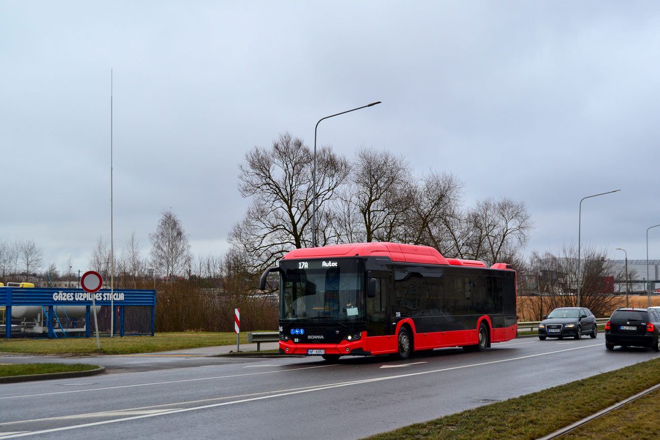 Daugavpils, Scania Citywide LF II 12M CNG №: 356