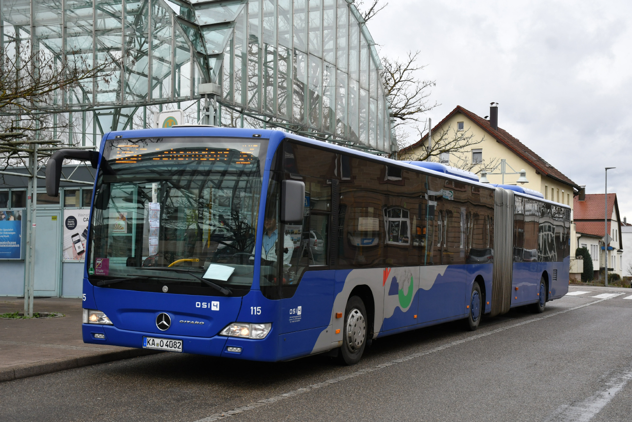 Karlsruhe, Mercedes-Benz O530 Citaro Facelift G # 082