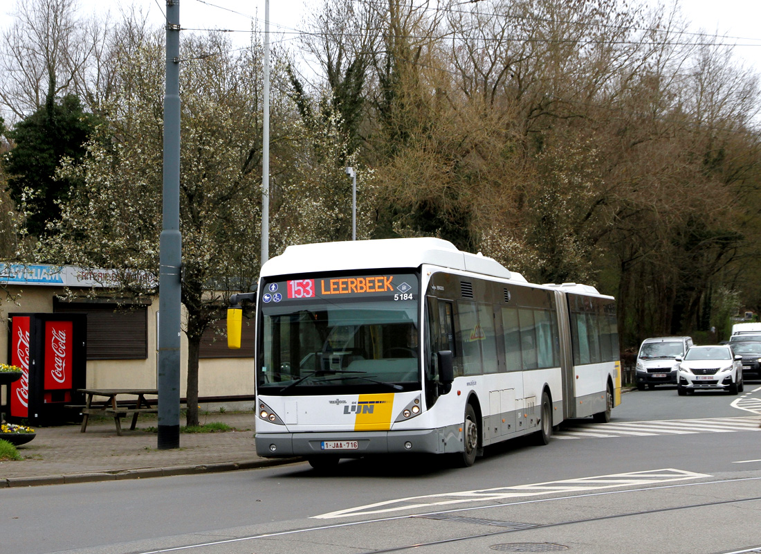 Brussels, Van Hool New AG300 # 5184