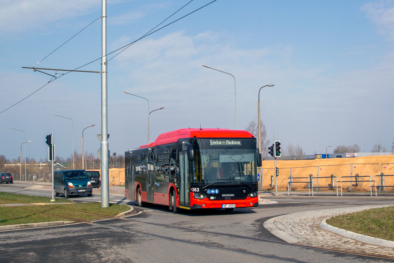 Daugavpils, Scania Citywide LF II 12M CNG # 363