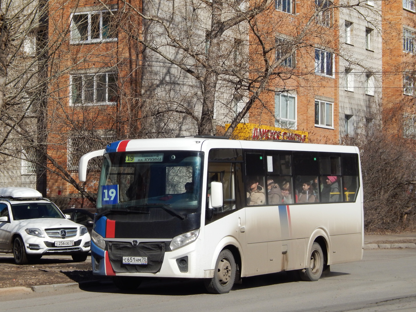 Tomsk, PAZ-320435-04 "Vector Next" (3204ND, 3204NS) # С 651 НМ 70