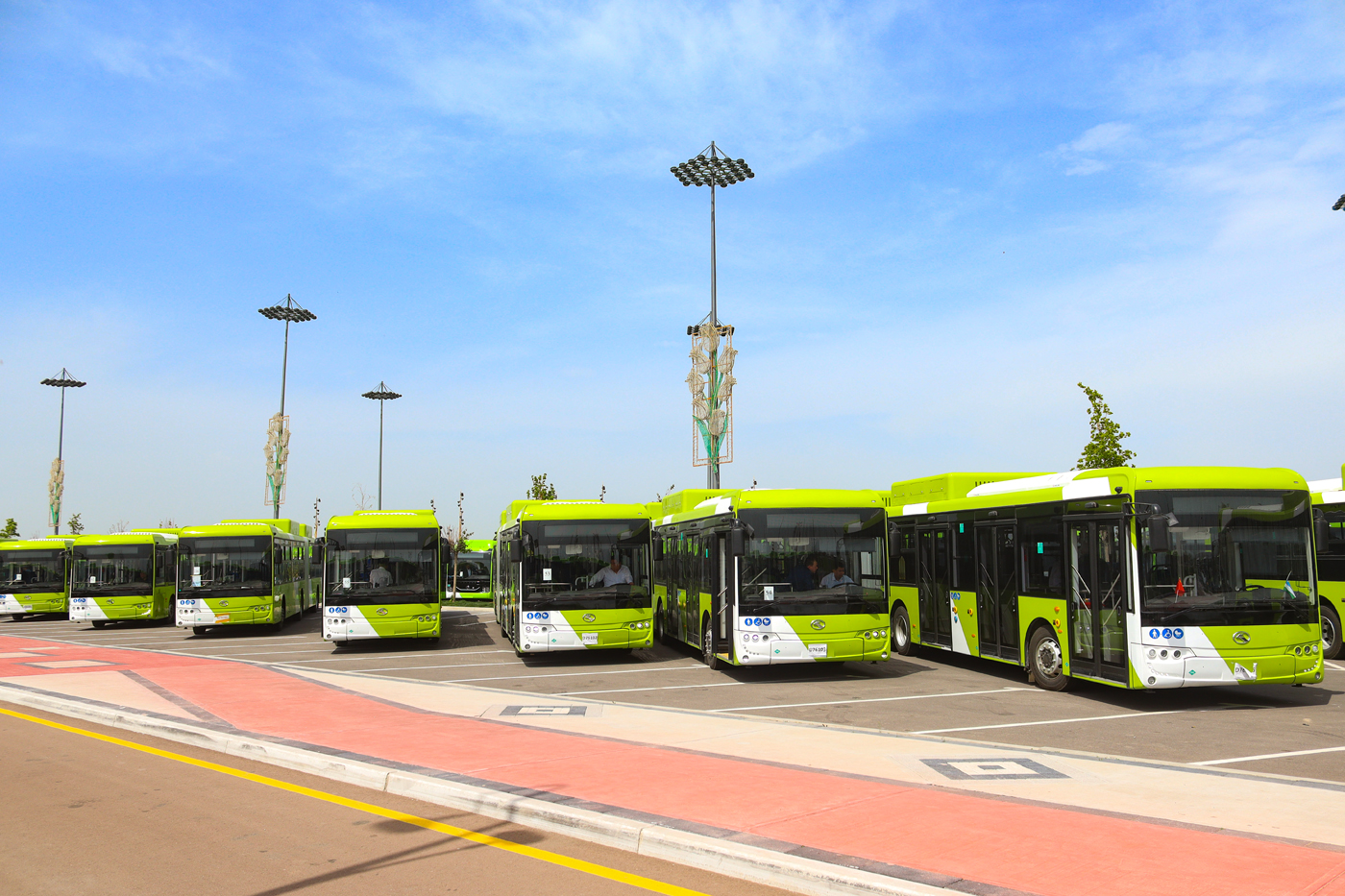 Tashkent — Presentatiom of new buses