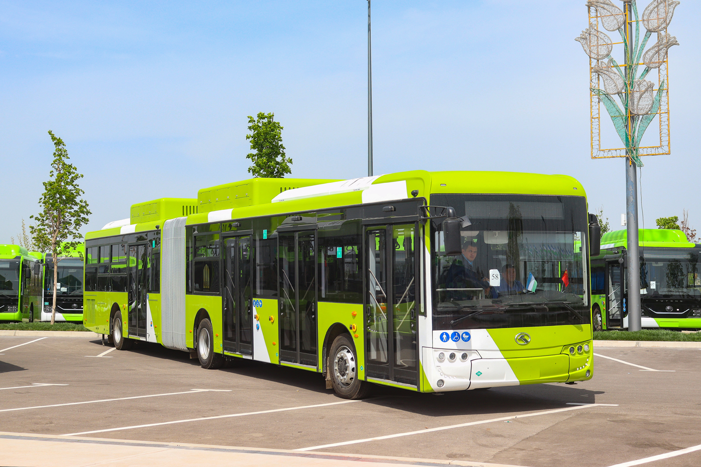 Tashkent — Presentatiom of new buses