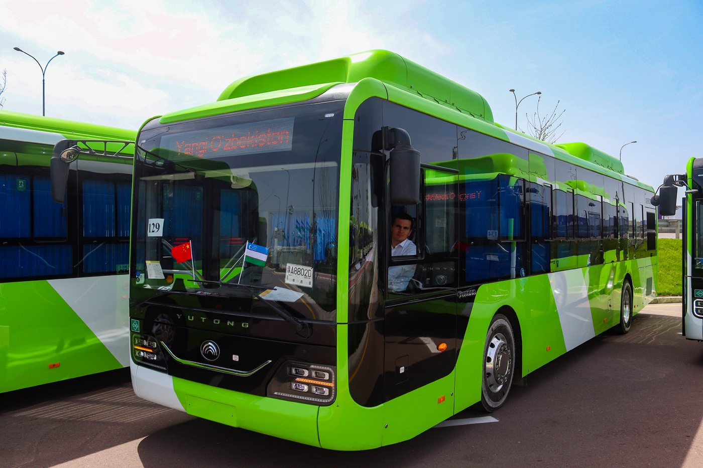 Ташкент — Презентация новых автобусов