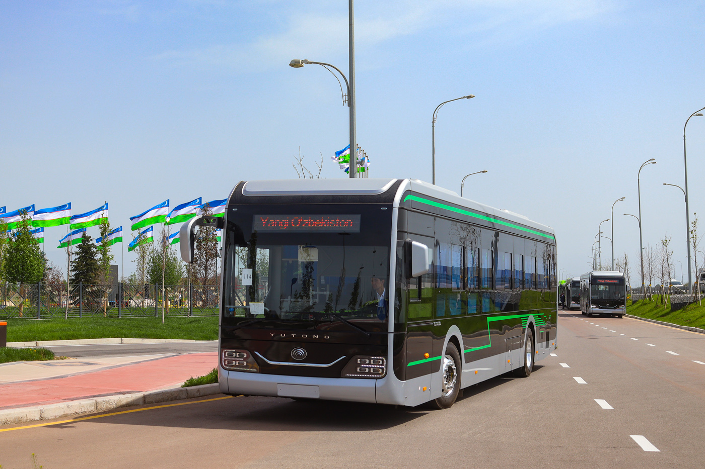 Tashkent — Presentatiom of new buses