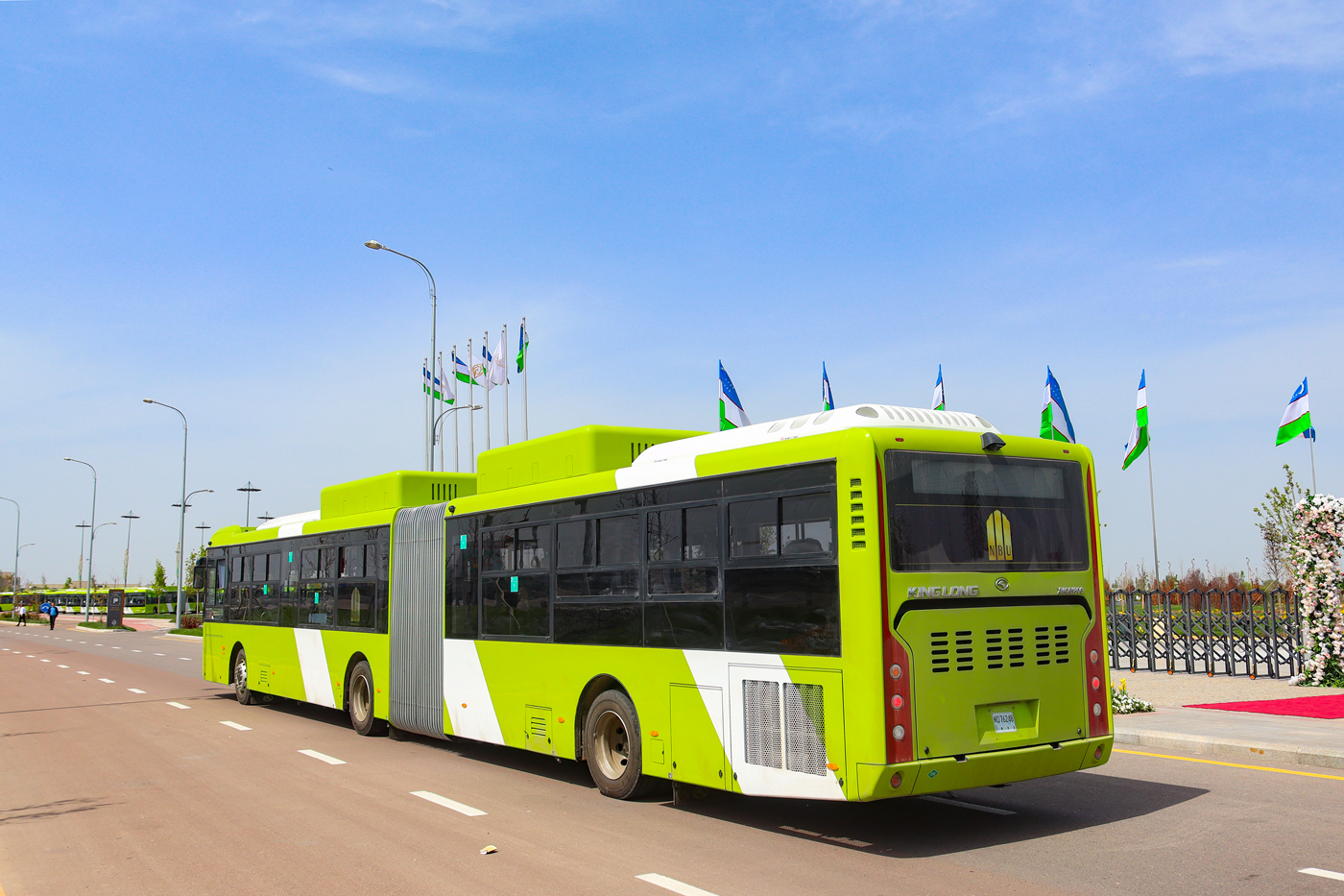 Tashkent — Presentatiom of new buses
