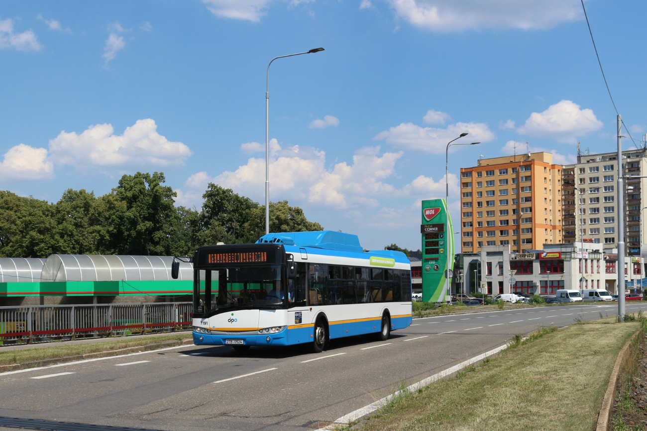Ostrava, Solaris Urbino III 12 CNG # 7191