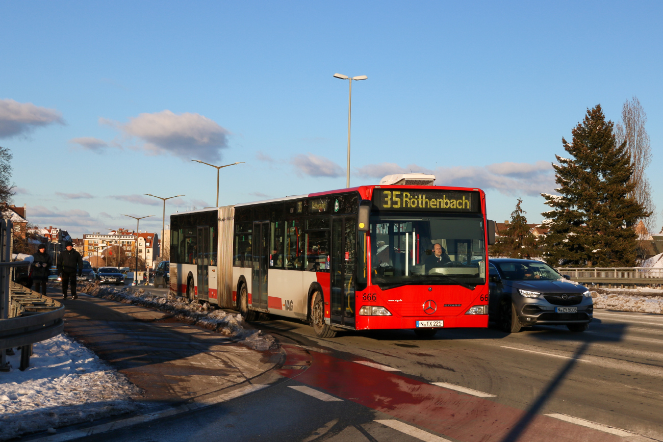 Нюрнберг, Mercedes-Benz O530 Citaro G № 666