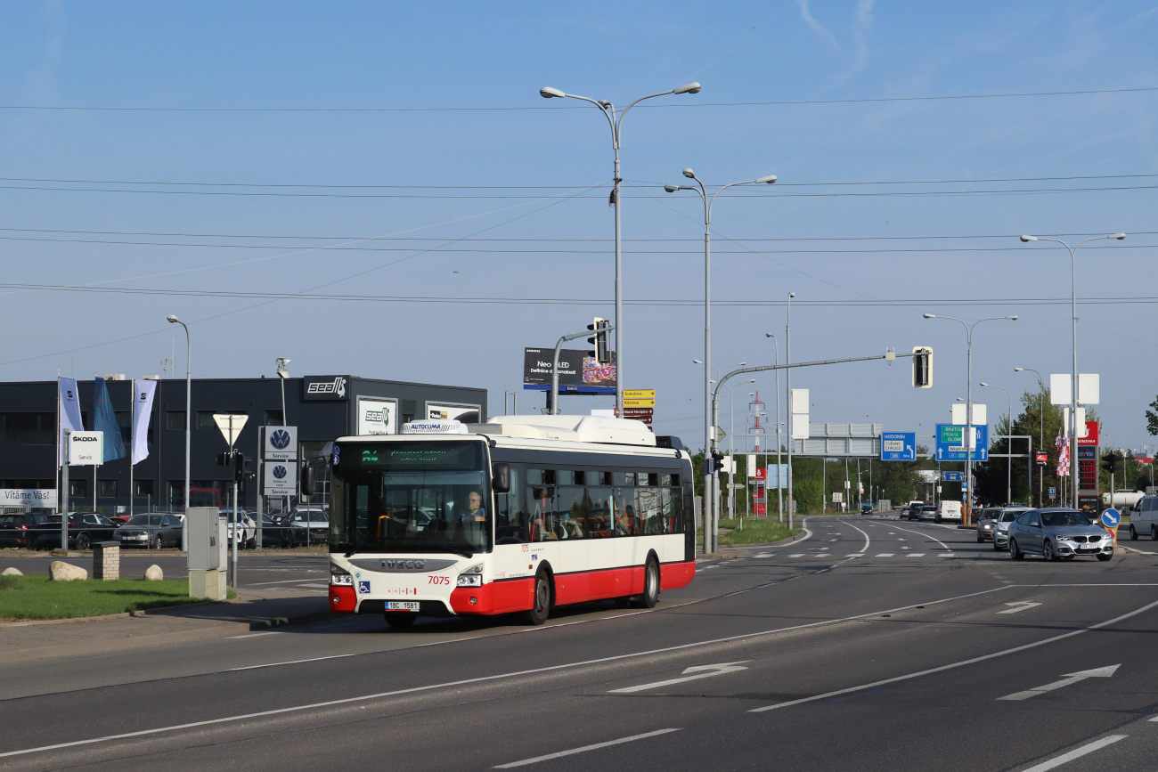 Brno, IVECO Urbanway 12M CNG # 7075