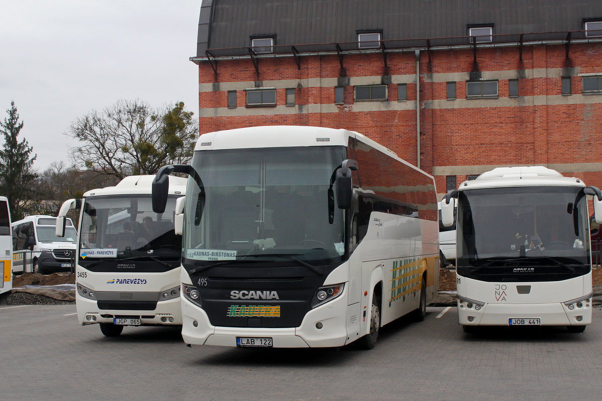 Kaunas, Scania Touring HD 12,1 č. 495