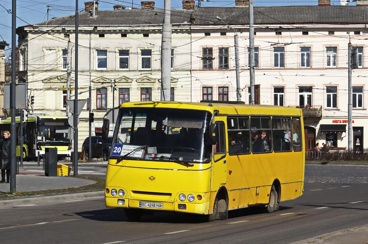 Lviv, Bogdan A09202 (LuAZ) č. ВС 4248 НА