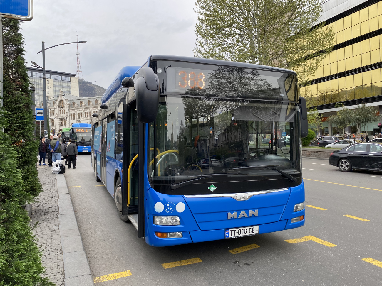 Tbilisi, MAN A21 Lion's City NL313 CNG No. TT-018-CB; Tbilisi, MAN A21 Lion's City NL313 CNG No. TT-075-CB