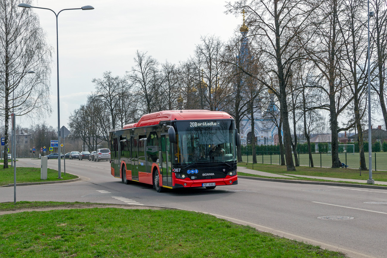 Daugavpils, Scania Citywide LF II 12M CNG # 367