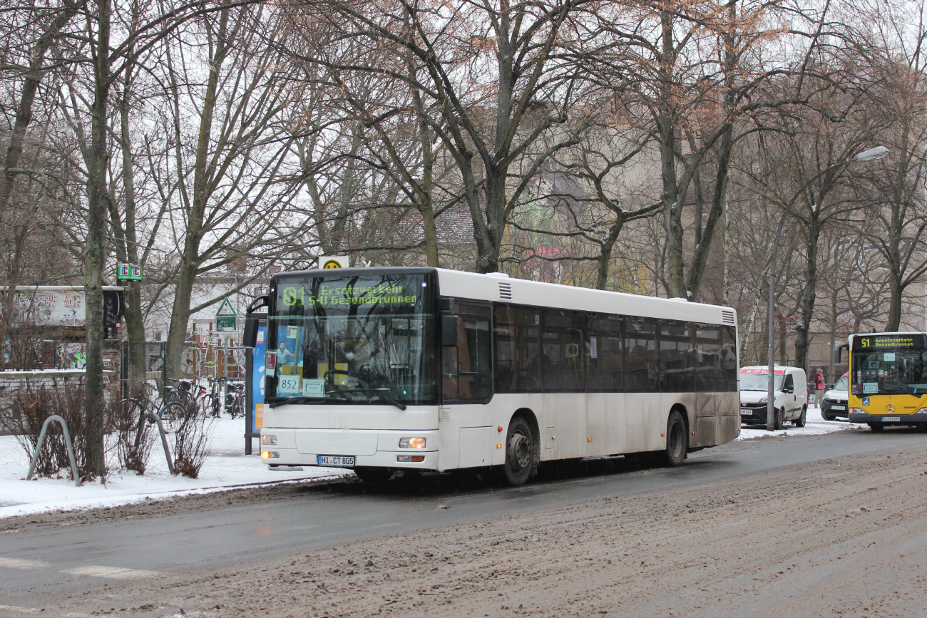 Hildesheim, MAN A21 NL313 № HI-CT 804